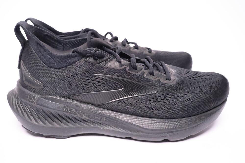 Brooks Glycerin 23 Black Running Shoes Men's Size 9.5 D Sneakers NEW READ #227